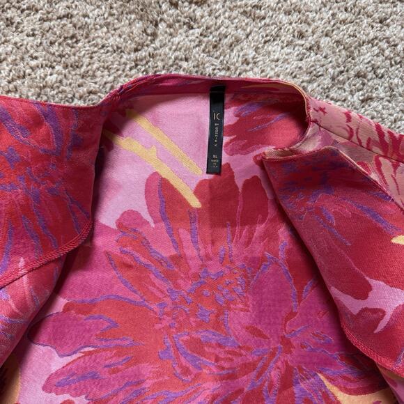 IC by Connie Abstract Floral Vintage Boho Jacket XL - Picture 7 of 16